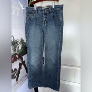 Vintage Boot-Cut Jeans - Blue